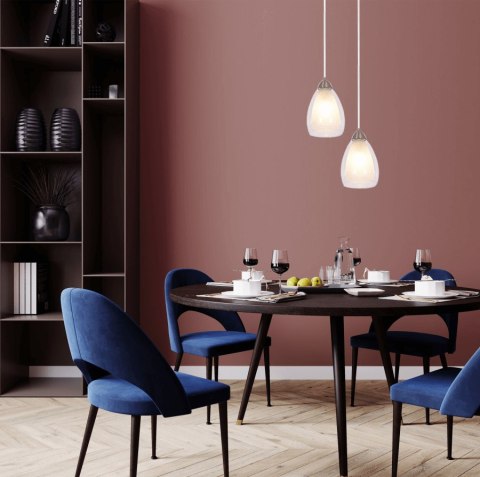 Lampa wisząca Niki 1xE14 dymna LP-567/1P dym