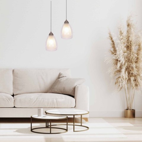 Lampa wisząca Niki 1xE14 dymna LP-567/1P dym