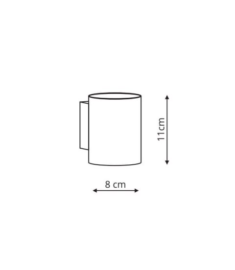 Kinkiet Oregon 1xG9 biały LP-106/1W WH