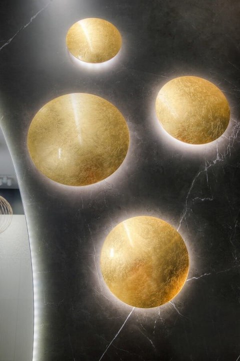 Plafon Platillo 16 cm czarny LED 3000K Light Prestige