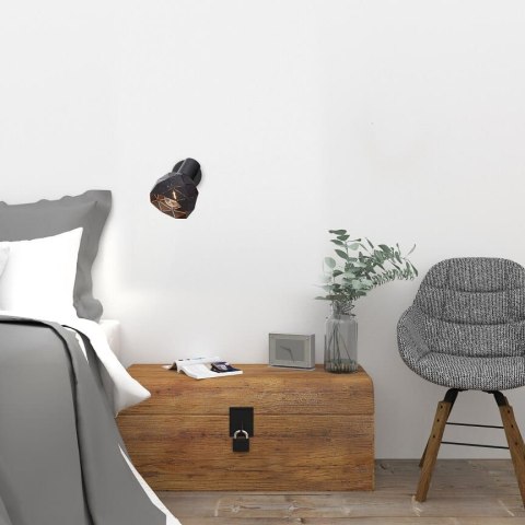 Spot Reus czarny 2xE14 Light Prestige