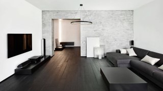 Lampa wisząca Ring duży 3000K 1xLED czarny LP-909/1P L BK